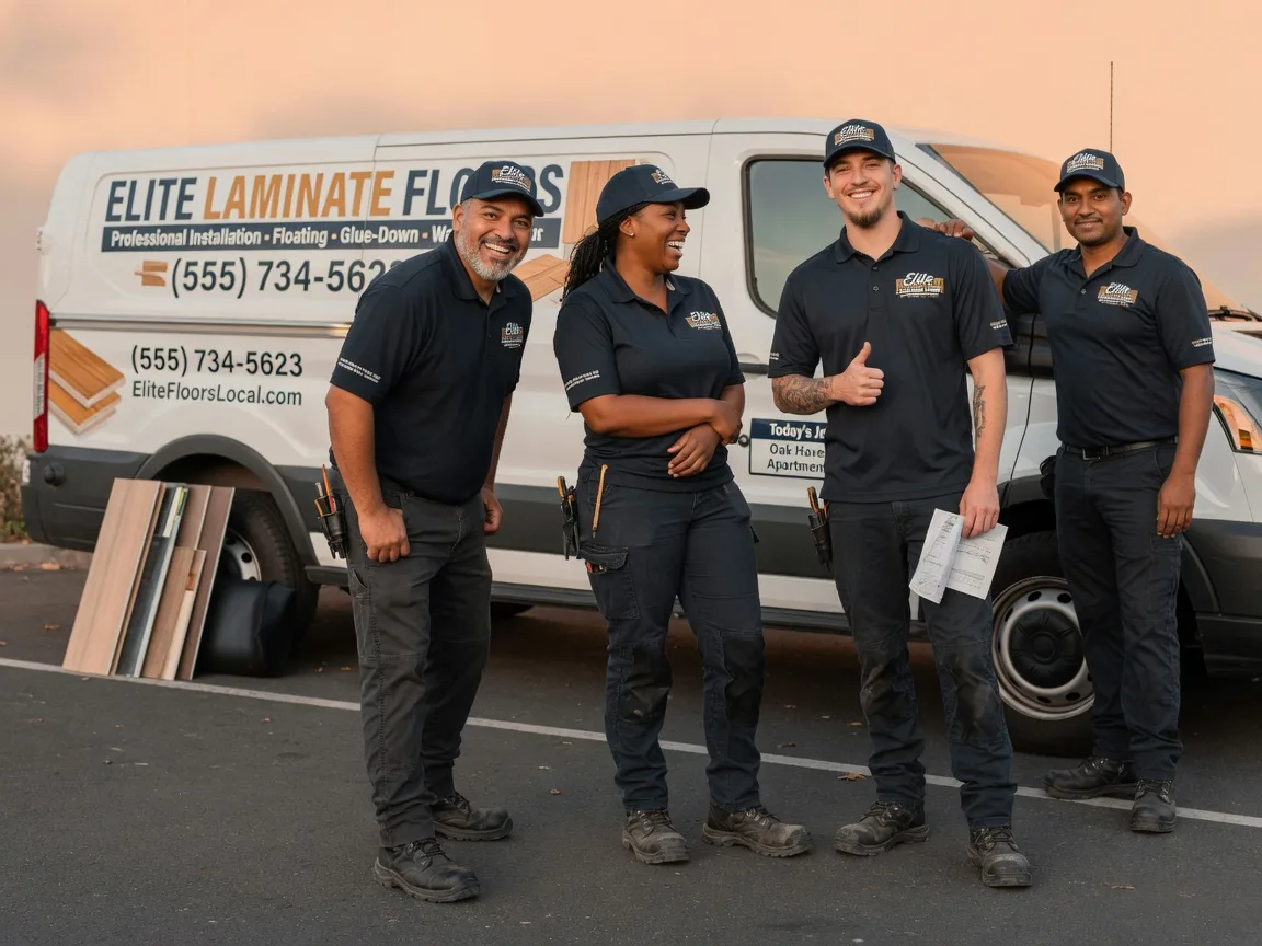 Laminate flooring installation company in Bode, IA